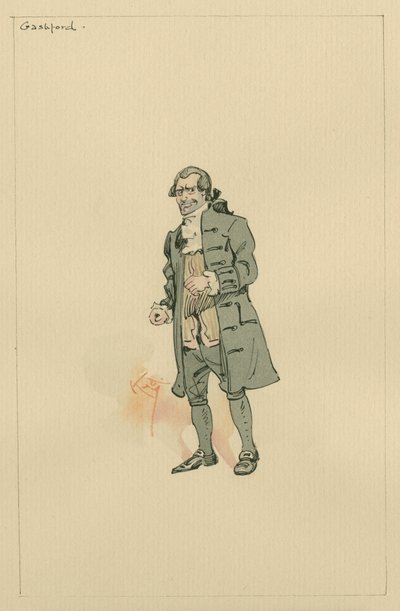 Gashford, vers les années 1920 - Joseph Clayton Clarke